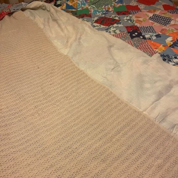 Vintage Patchwork Quilt 102”x 98” - Picture 6 of 6